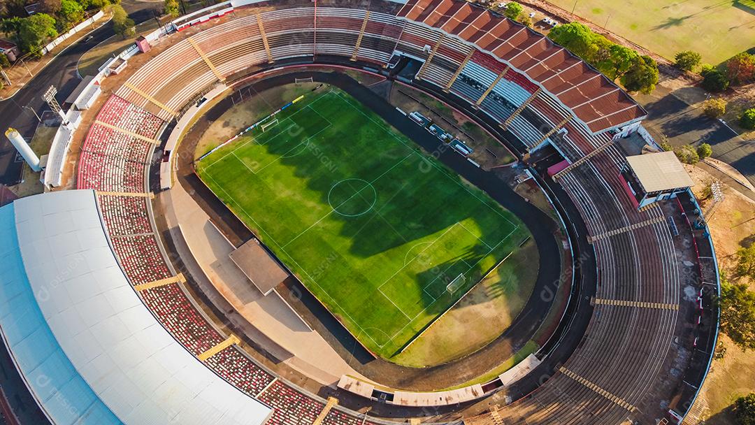 Imagem Aérea do estádio Santa Cruz Botafogo