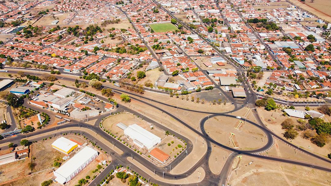 Imagem Aérea da cidade de Luis Antonio
