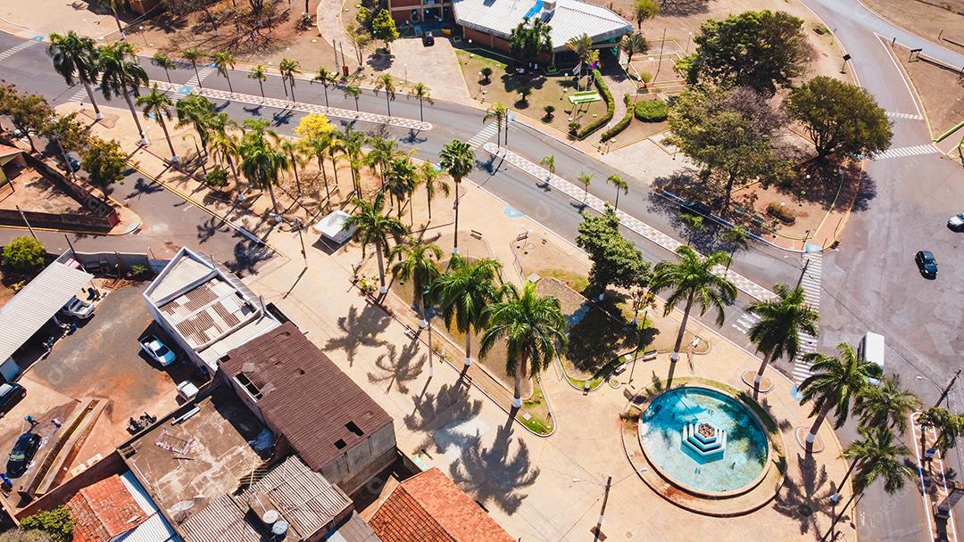 Imagem Aérea da cidade de Luis Antonio