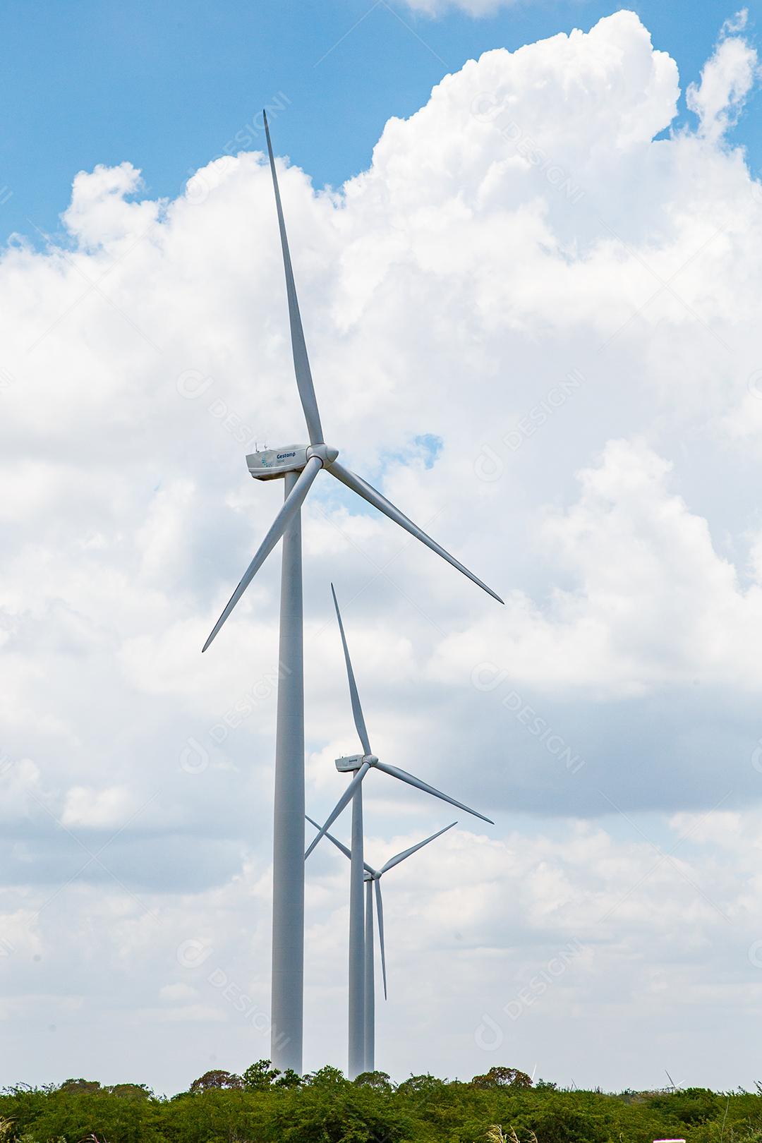 Energia eólica. Sustentabilidade. Geradores de energia sustentáveis