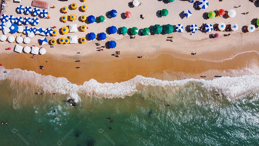 Natal, Rio Grande do Norte, Brasil - 12 de março de 2021: Praia de Pipa no Rio Grande do Norte