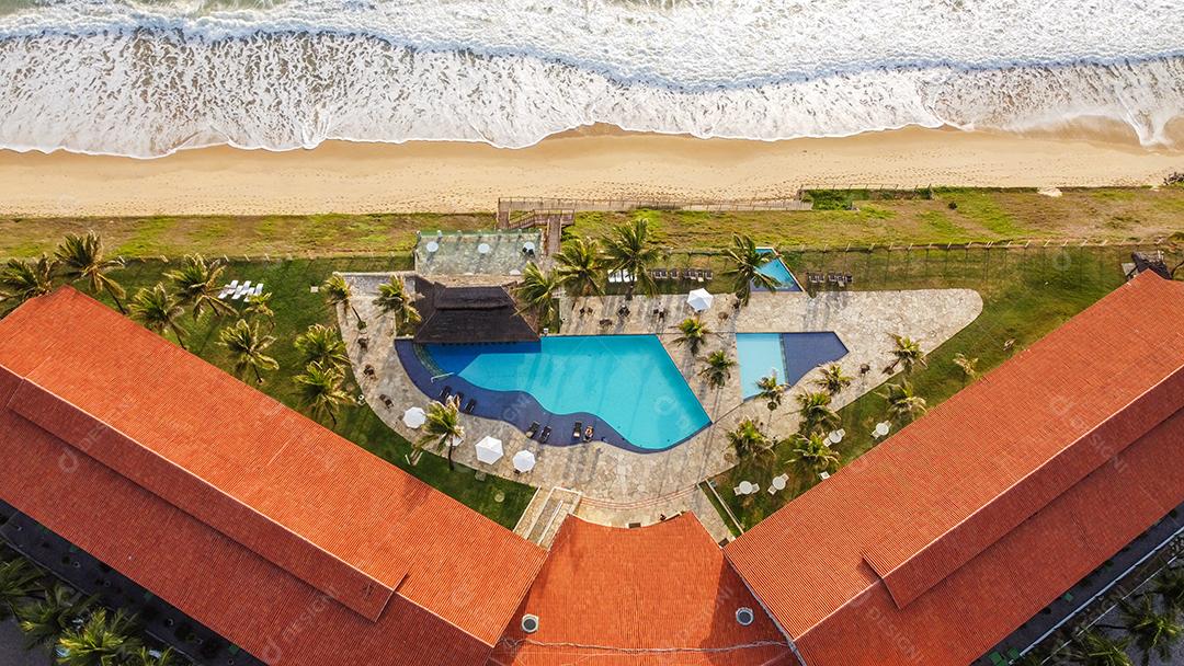 Natal, Rio Grande do Norte, Brasil - 12 de março de 2021: Imagem aérea