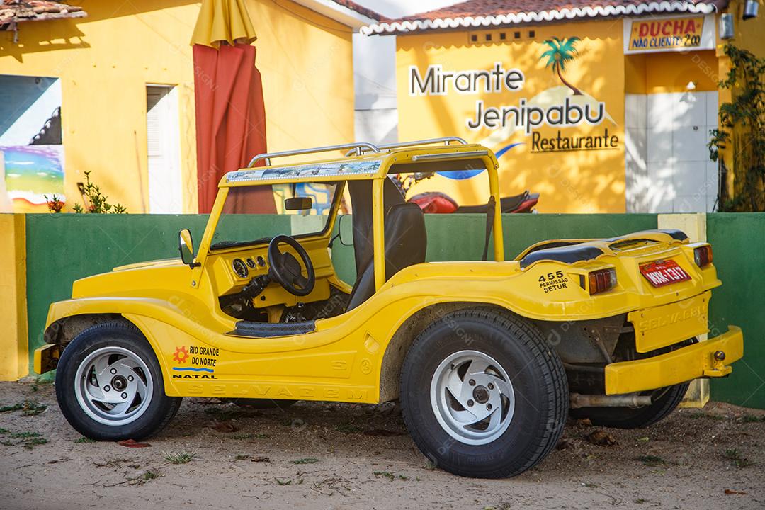 Natal, Rio Grande do Norte, Brasil - 12 de março de 2021: Jenipabu