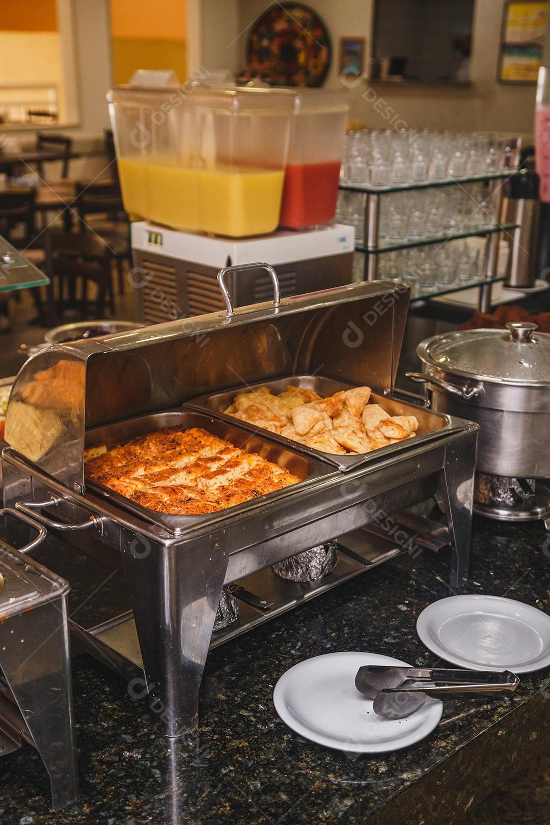 pão da foto para o café da manhã do hotel