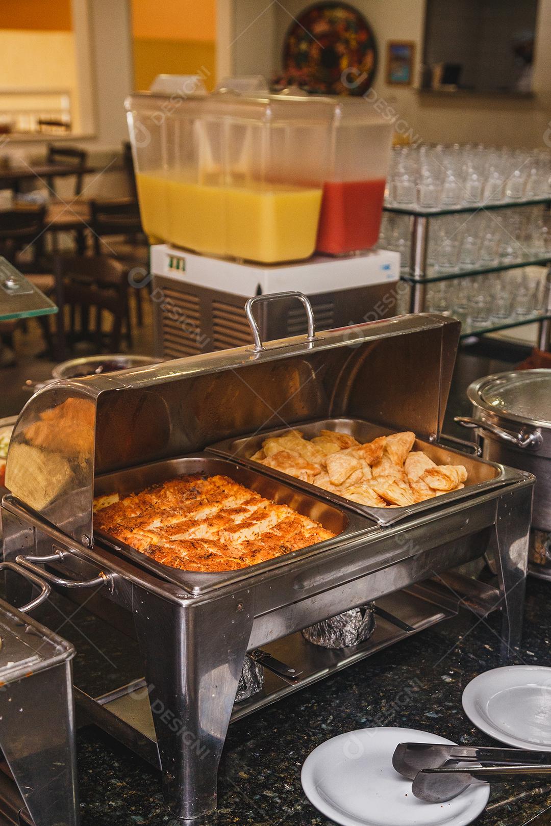 pão da foto para o café da manhã do hotel