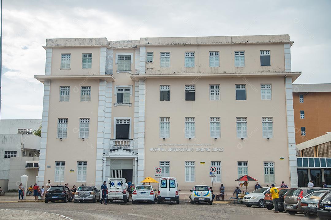 Natal, Rio Grande do Norte, Brasil - 12 de março de 2021: Hospital Universitário Onofre Lopes