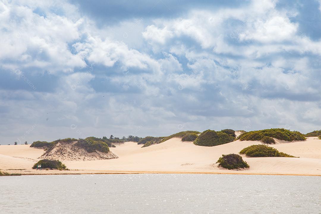 Natal, Rio Grande do Norte, Brasil - 12 de março de 2021: Bar e restaurante Lagoa de Pitangui no Rio Grande do Norte