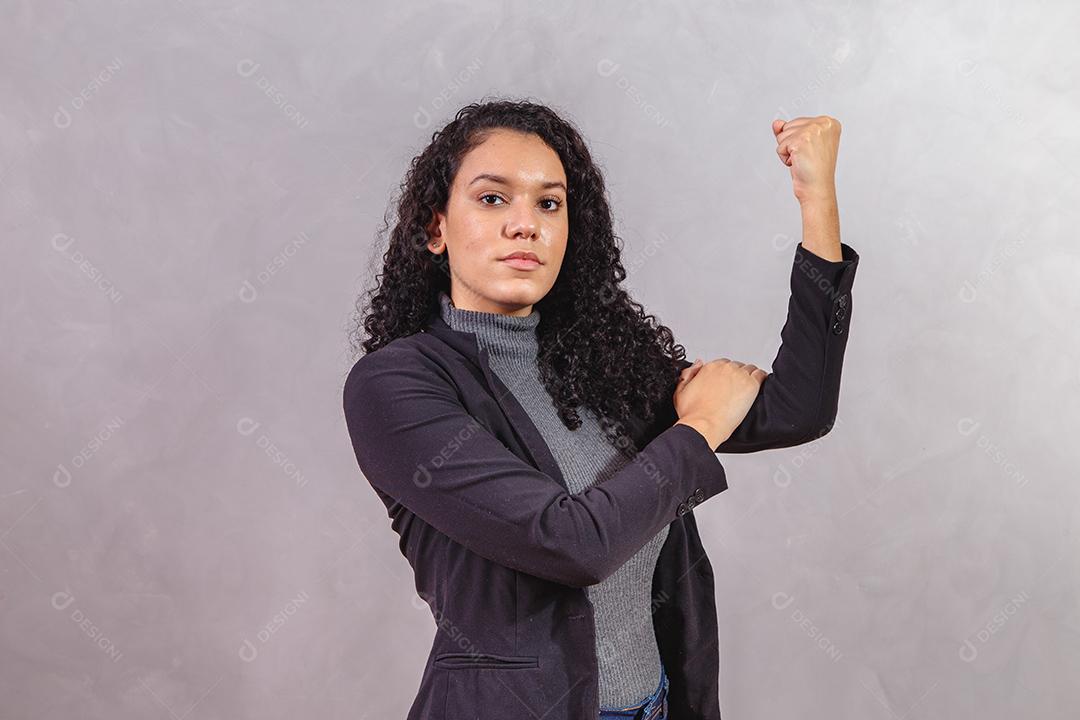 Mulher Empresária empoderada e forte de negócios