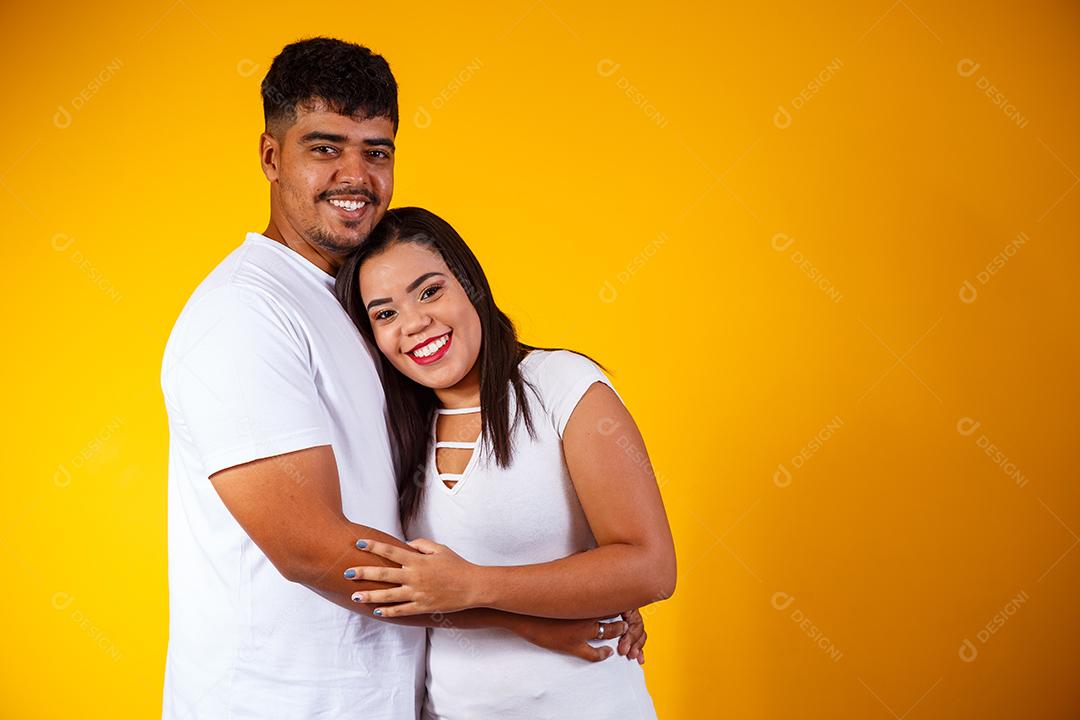 Casal de Amantes Apaixonados