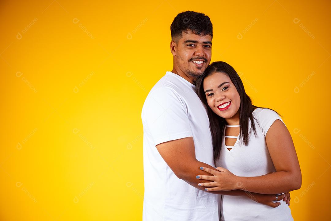 Casal de Amantes Apaixonados