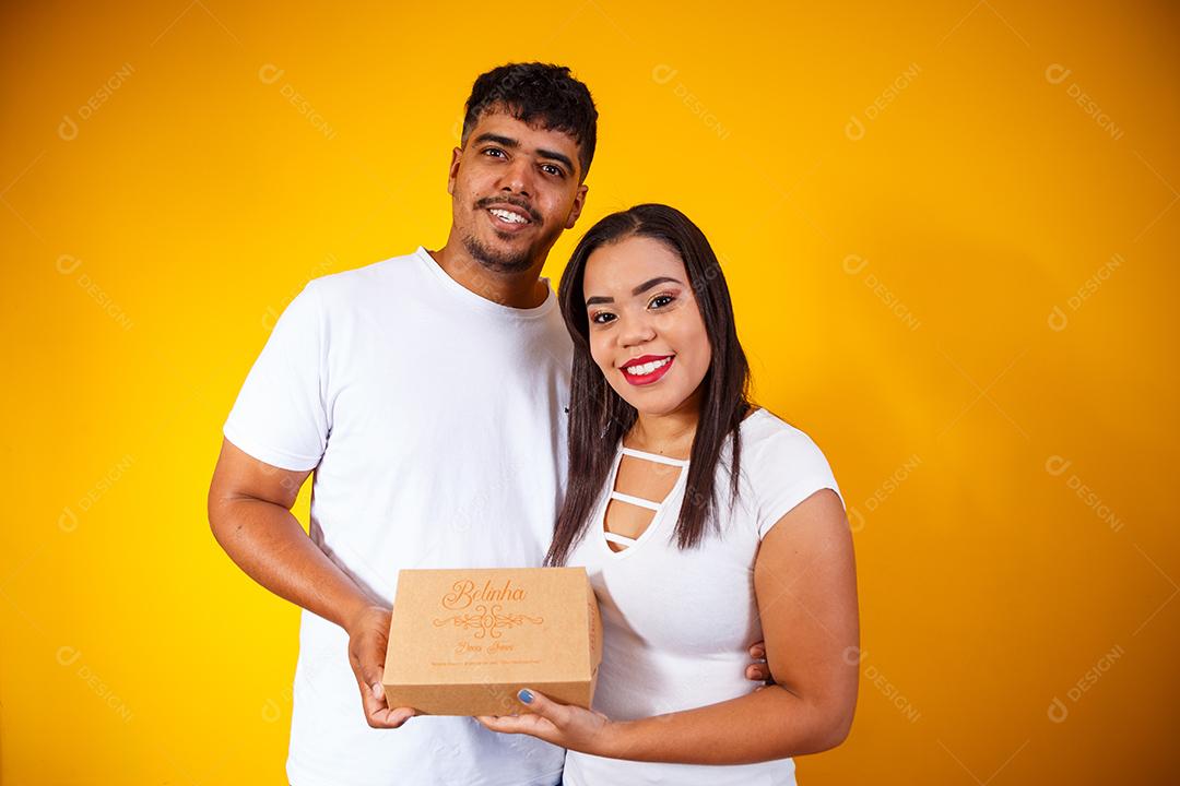 Casal de Amantes Apaixonados