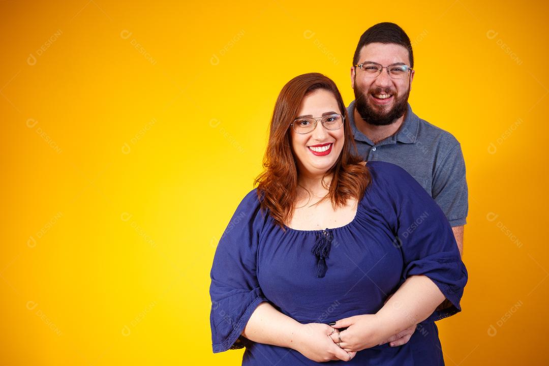 Casal de Amantes Apaixonados