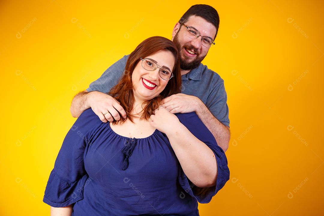 Casal de Amantes Apaixonados