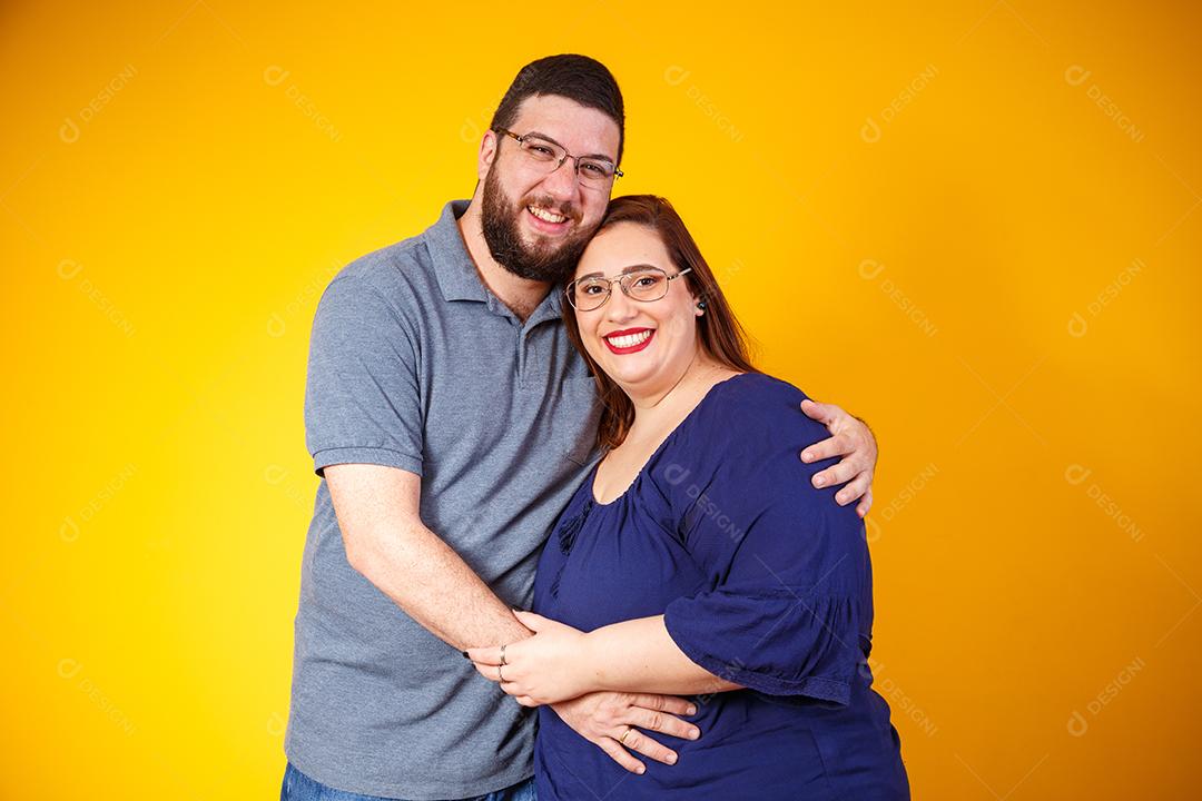 Casal de Amantes Apaixonados