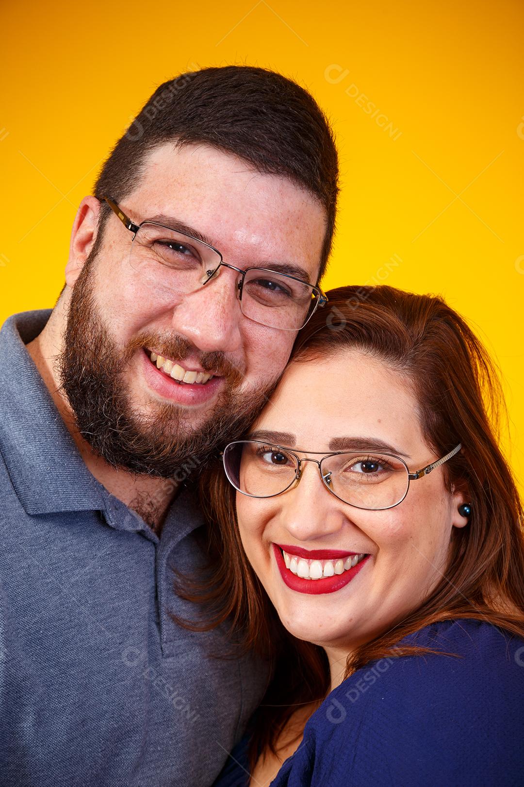 Casal de Amantes Apaixonados