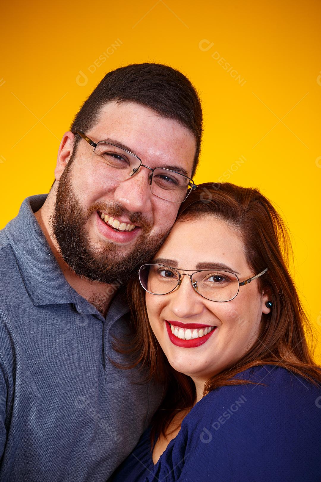 Casal de Amantes Apaixonados