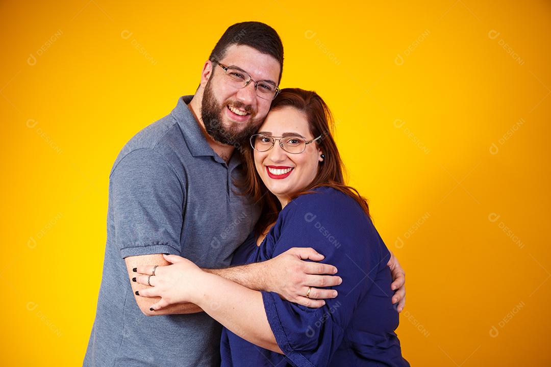Casal de Amantes Apaixonados