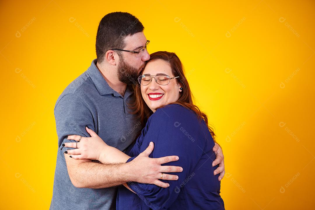 Casal de Amantes Apaixonados