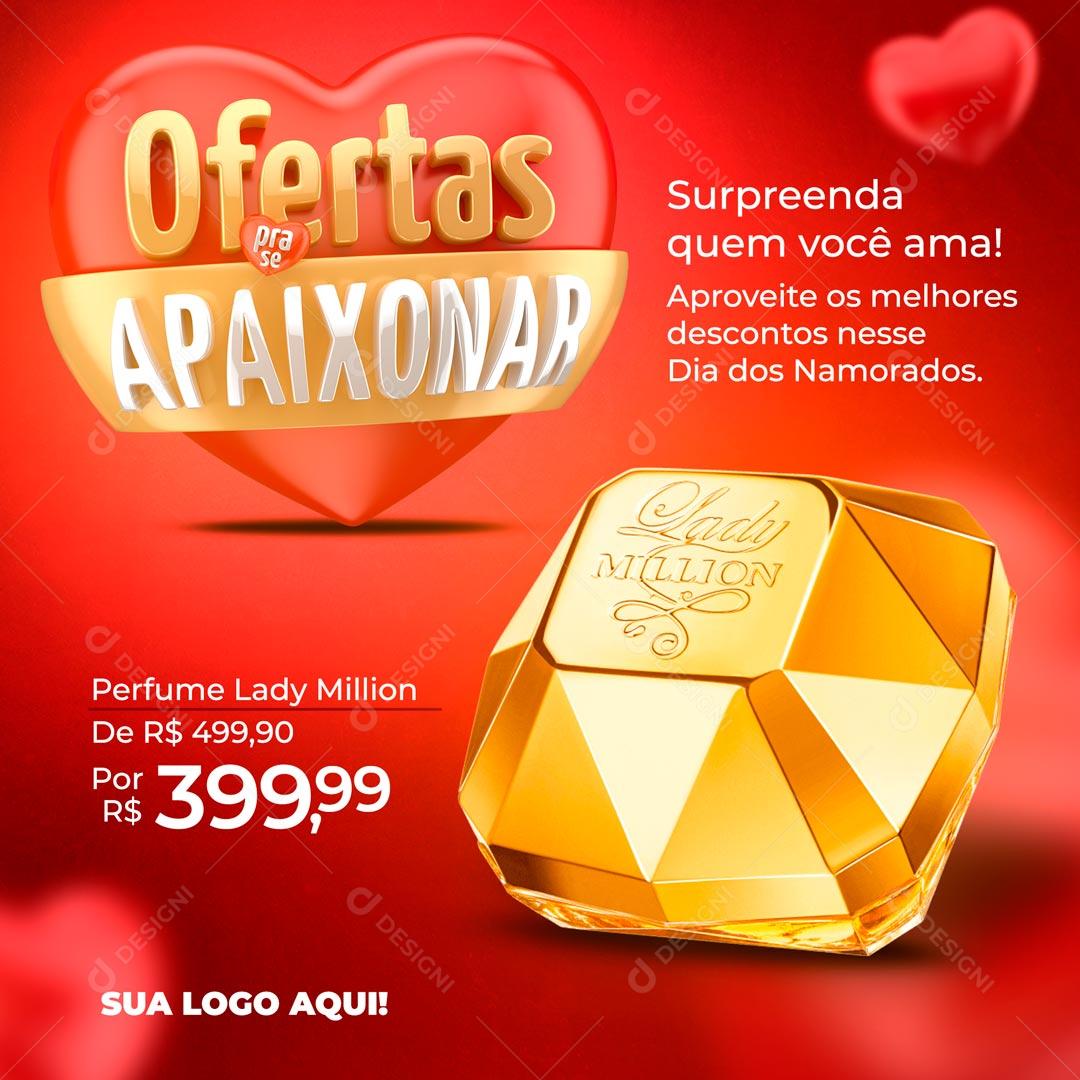 Promoção Ofertas De Apaixonado Surpreenda Quem Você Ama Social Media PSD Editável