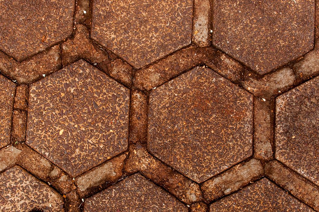 Fundo de textura de pavimento de pedra