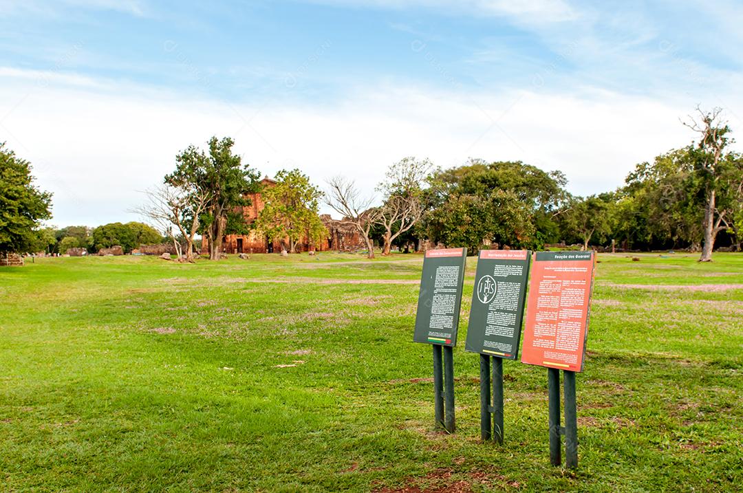 Entrada das Ruínas dos Jesuítas em São Miguel das Missões