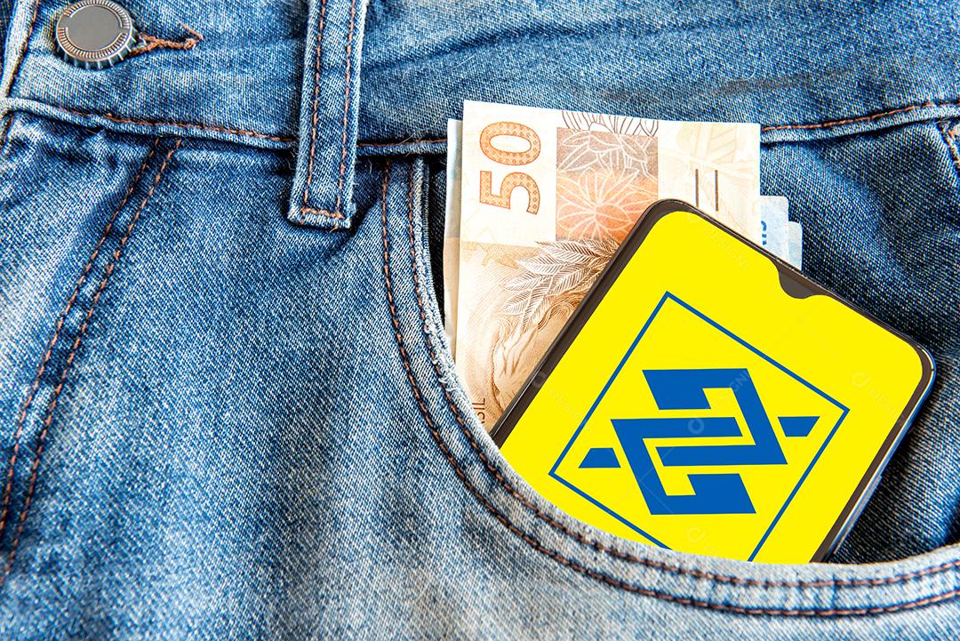 Banco do Brasil Banco brasileiro, Smartphone com Banco do Brasil