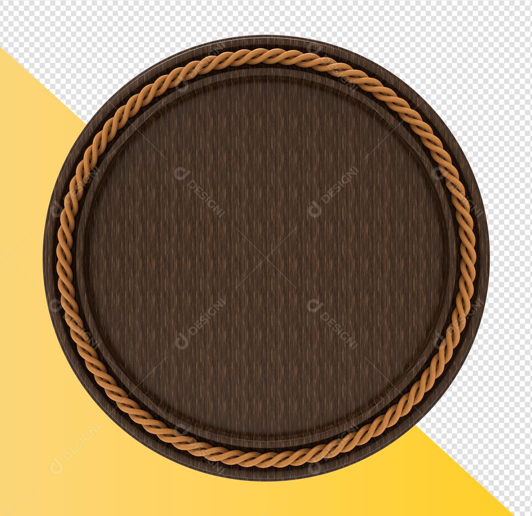 Círculo 3D Elemento Para Composição PSD