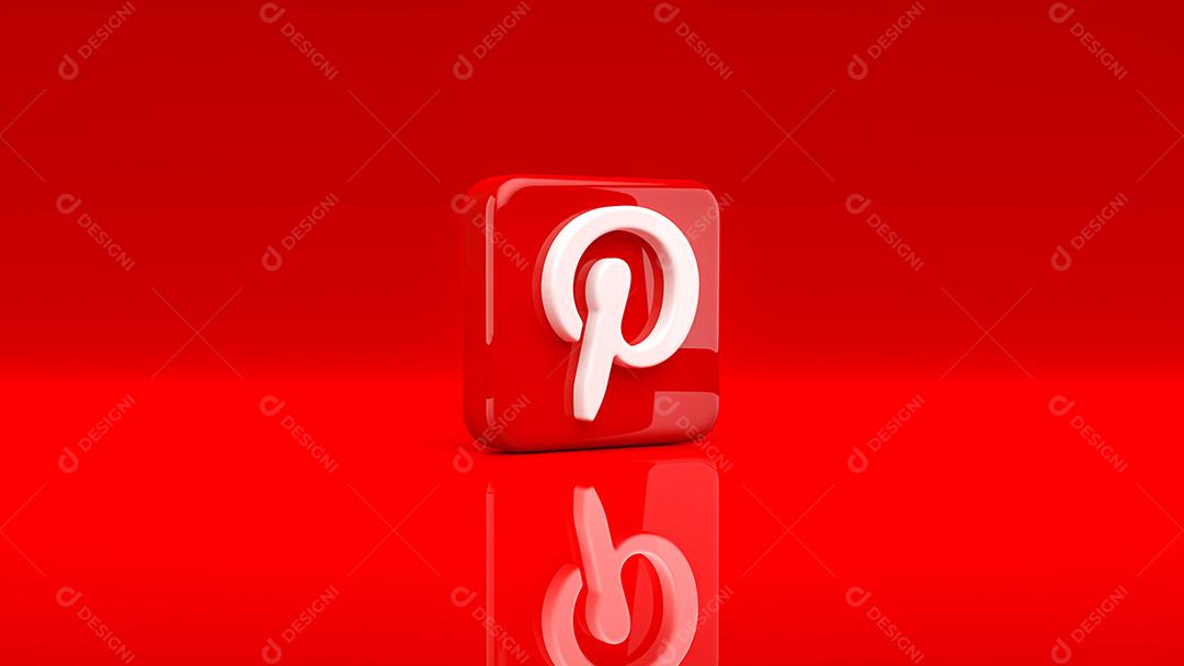 Cenário do Pinterest Vermelho Imagem JPG