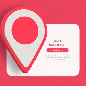 Social Media Onde Estamos Novo Endereço Localização PSD Editável