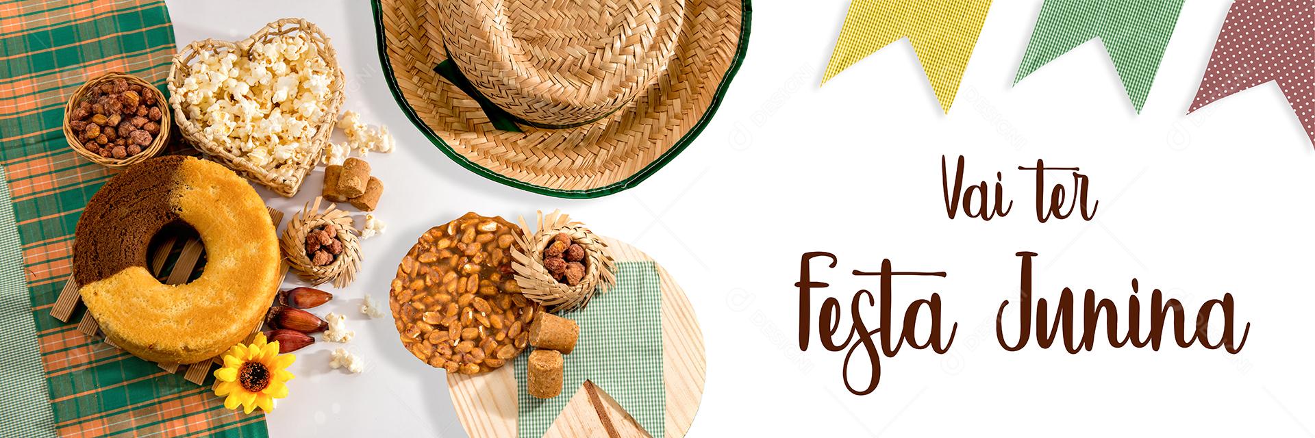 Fundo de festa junina brasileira Imagem JPG