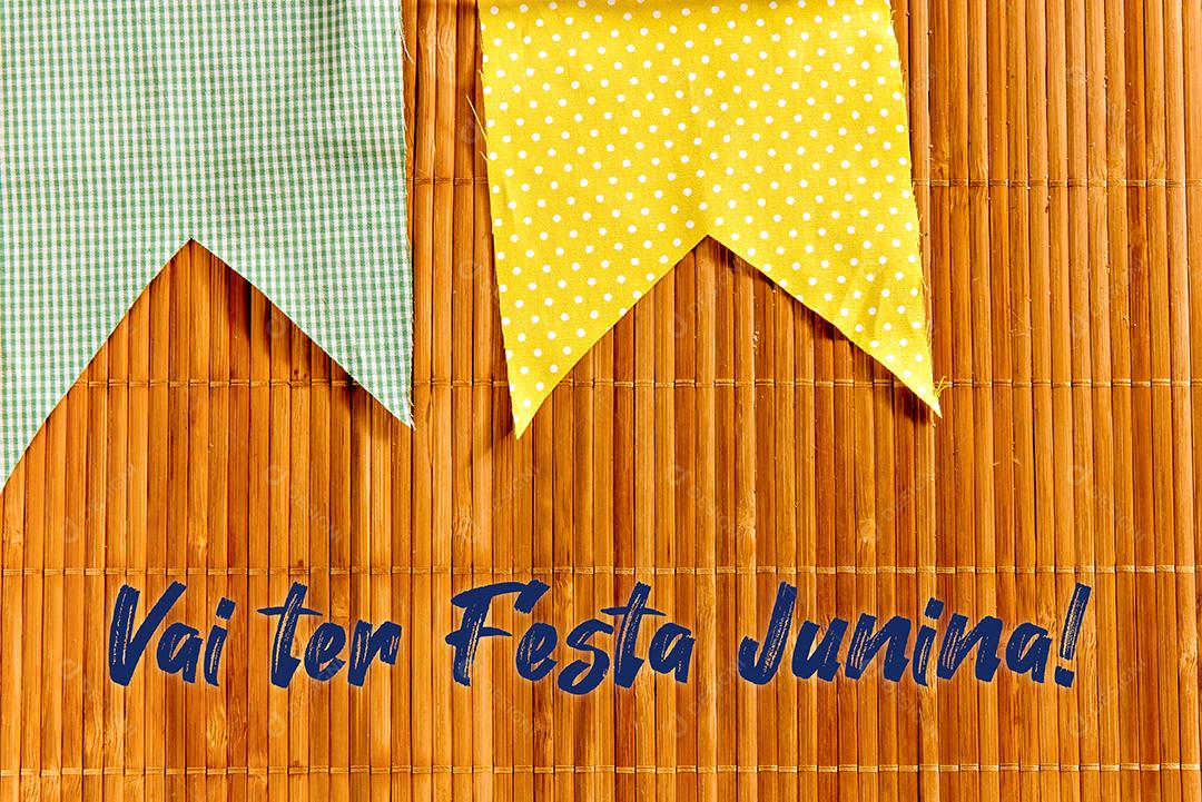 Fundo de festa junina brasileira