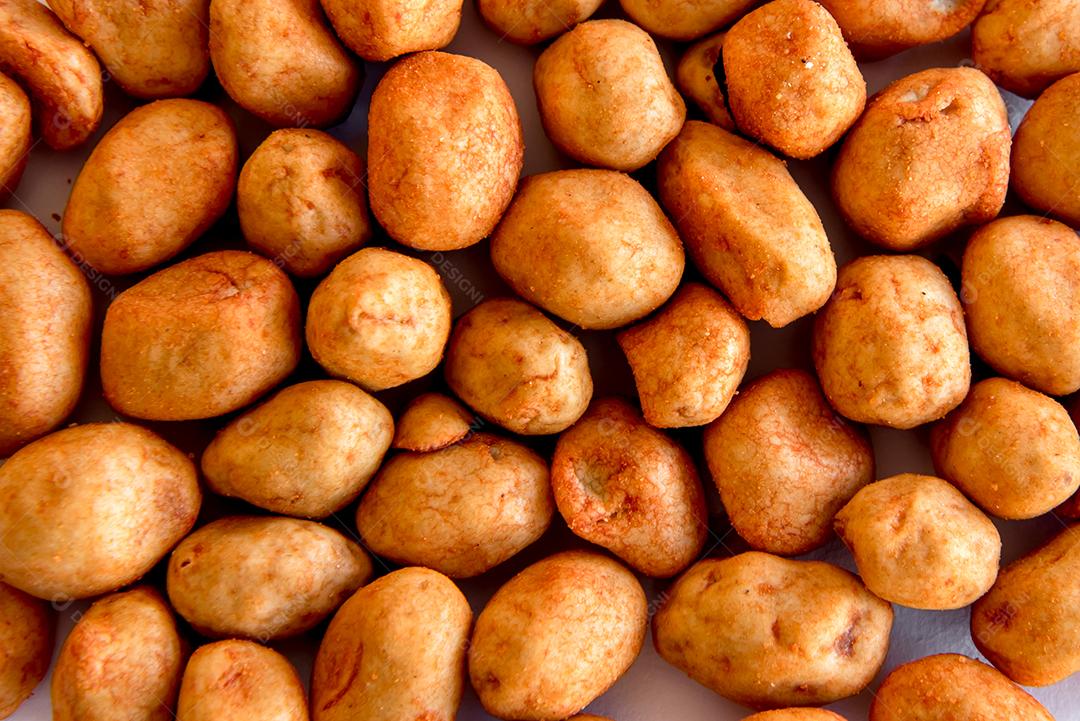 Fundo de textura de amendoim