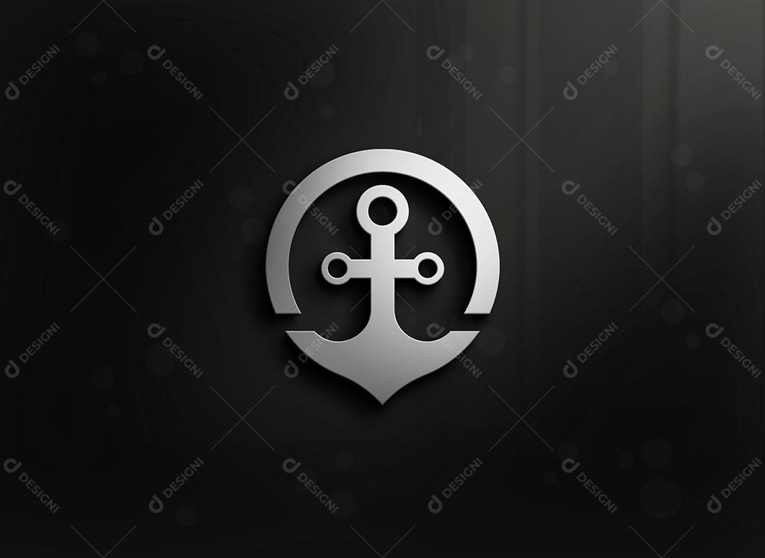 Logo 3D Âncora PSD