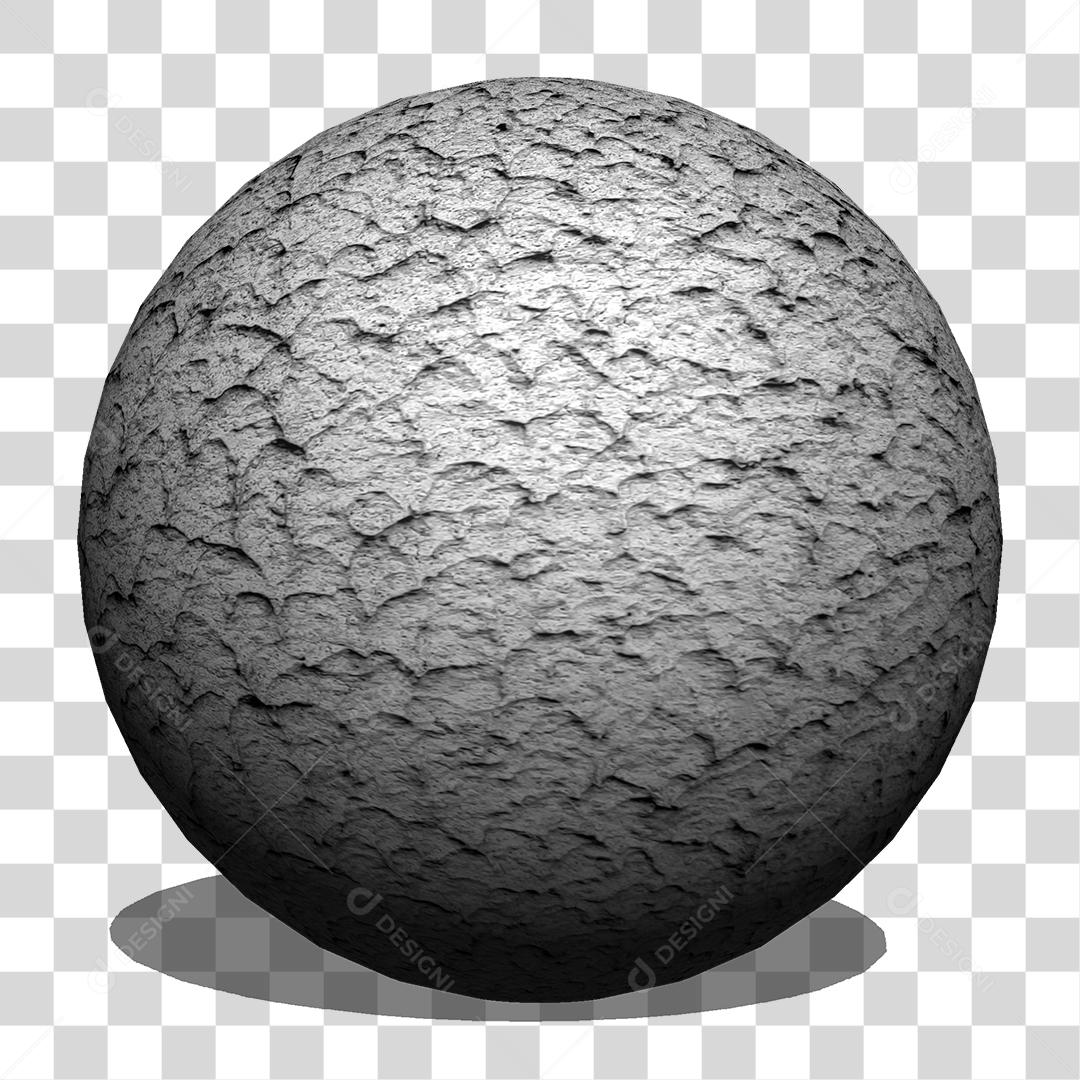 Esfera redondo de pedra PNG Transparente