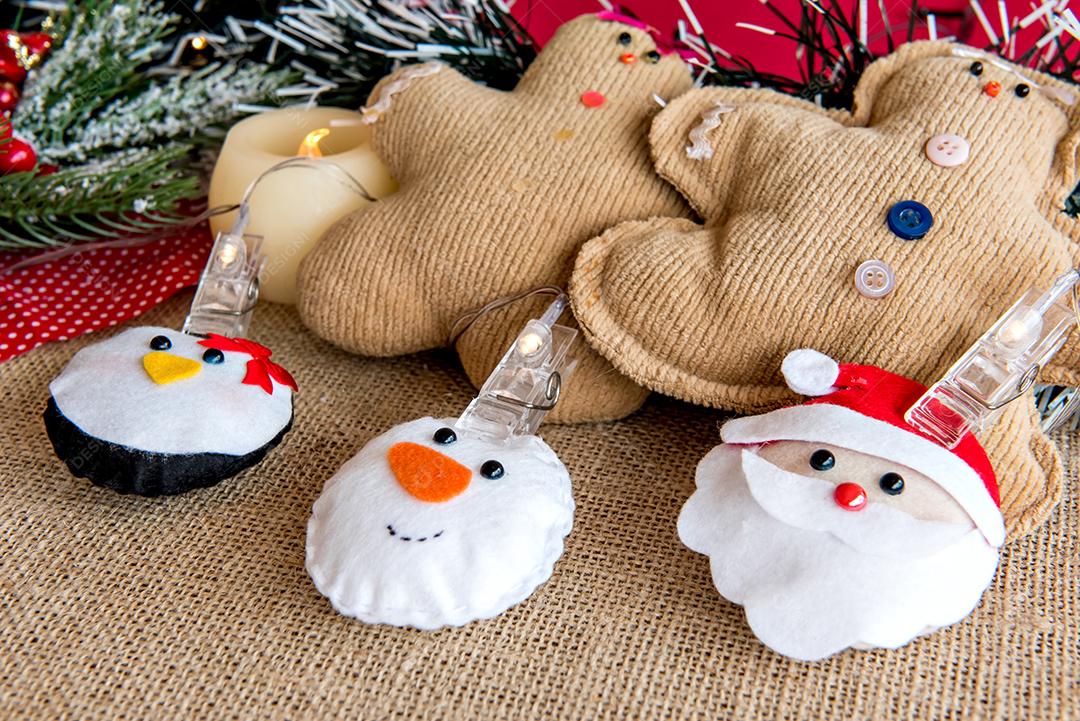 Figuras de Natal e decoração de Natal