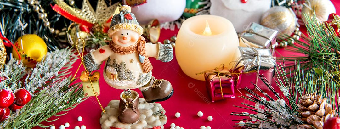 Figuras de Natal e decoração de Natal