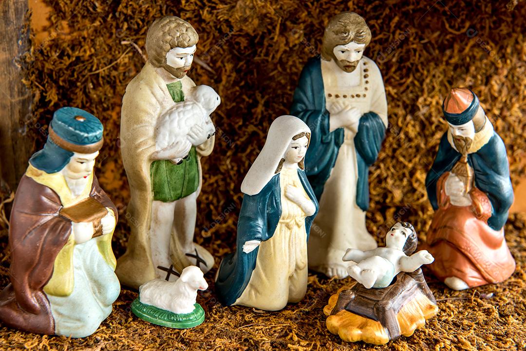 Presépio de Natal, nascimento de Jesus, espírito de Natal.