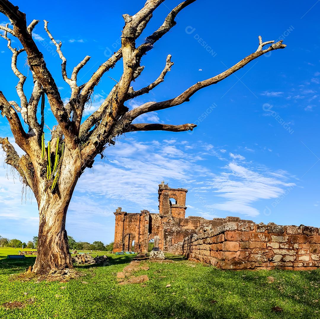 Vista do céu ruína jesuíta pecado São Miguel das Missões
