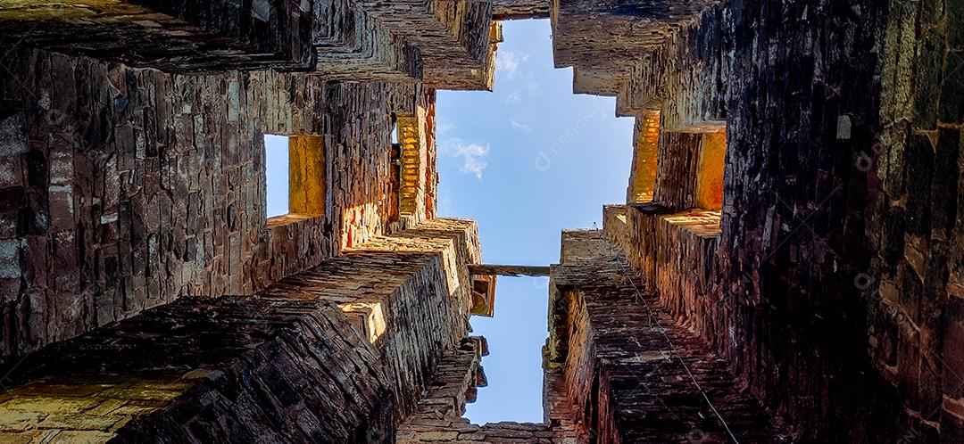 Vista do céu ruína jesuíta pecado São Miguel das Missões