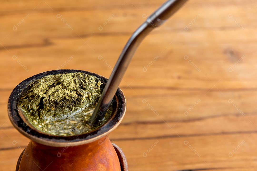 Semana tradicional no sul do Brasil. Semana Farroupilha dos Gaúchos. Erva Mate Tradicional Sul-Americana (chimarrão no Brasil)