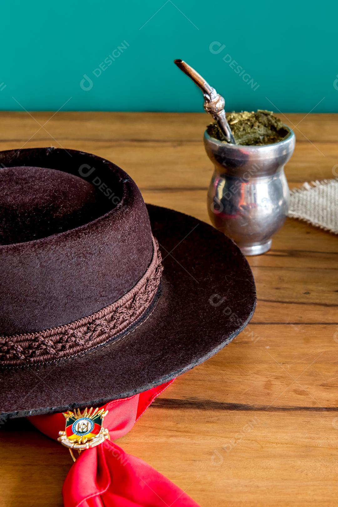 n005    Traditional week in southern Brazil. Farroupilha Week of the Gauchos.Traditional South American Yerba Mate (chimarrao in Brazil) (2)