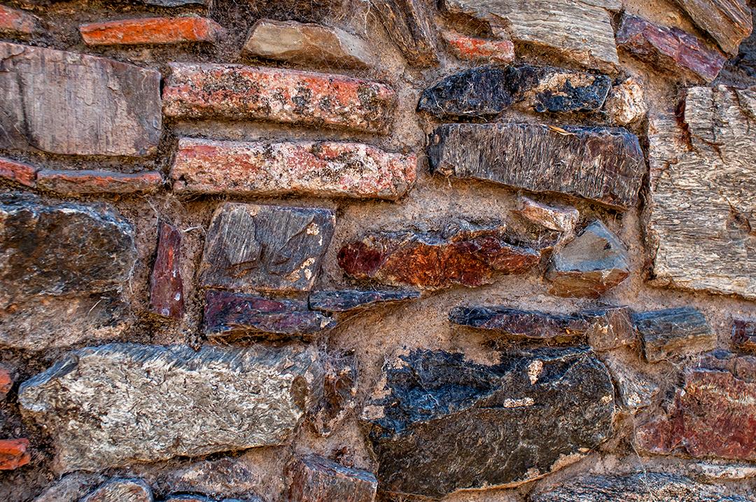 Fundo Antigo Da Textura Da Parede De Pedra.