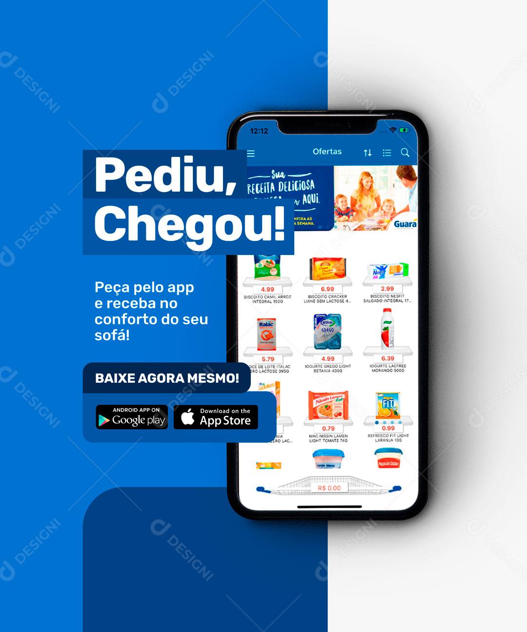 Pediu Chegou Peça Já Pelo App