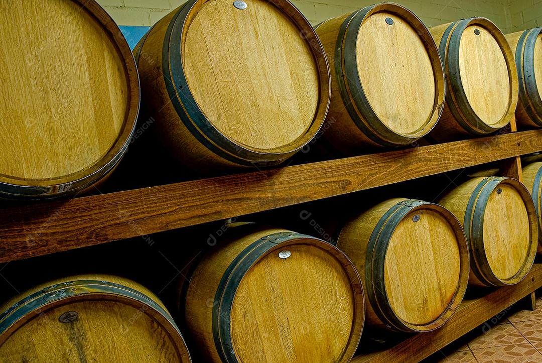 Vinicola de vinho reservatorio