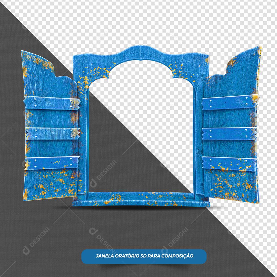 Elemento 3D Janela São João De Madeira PSD