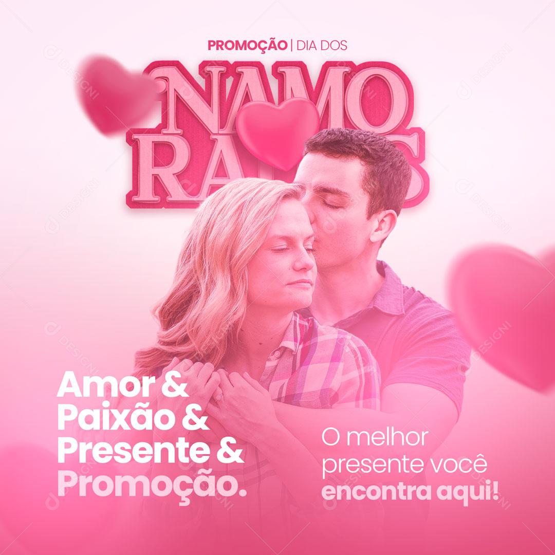 Post Promoção Dia Dos Namorados O Melhor Presente Você Encontra Aqui Social Media PSD Editável