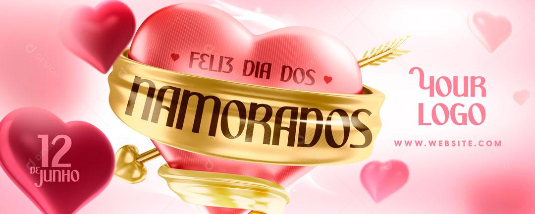 Dia Dos Namorados 12 De Junho Data Comemorativa Social Media PSD Editável