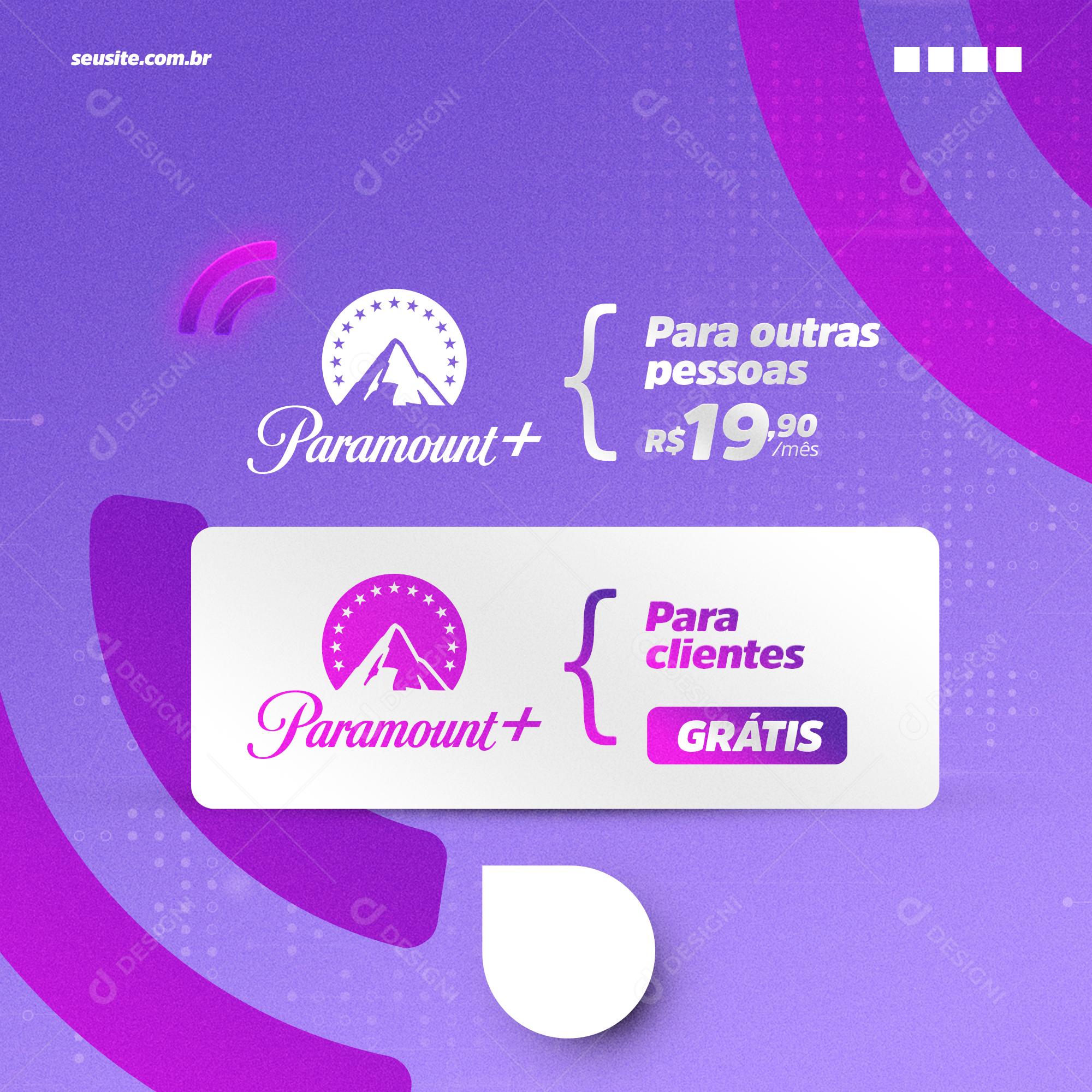 Social Media Provedor de Internet Meme Interativo PSD Editável