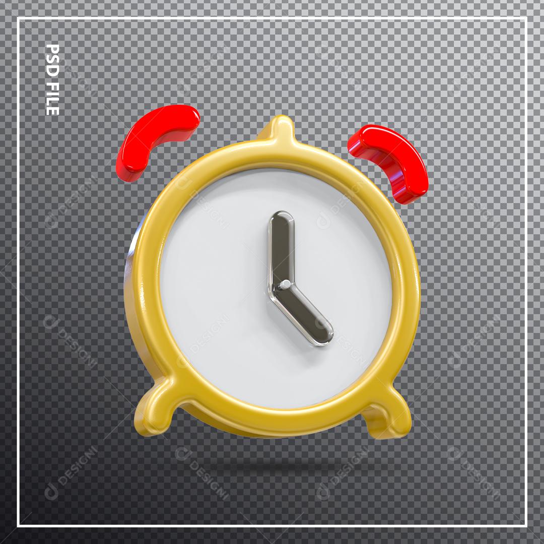 Golden 3D Element Element For Composition PSD