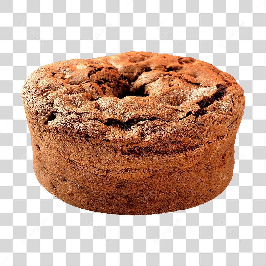 Bolo simples de castanha PNG Transparente